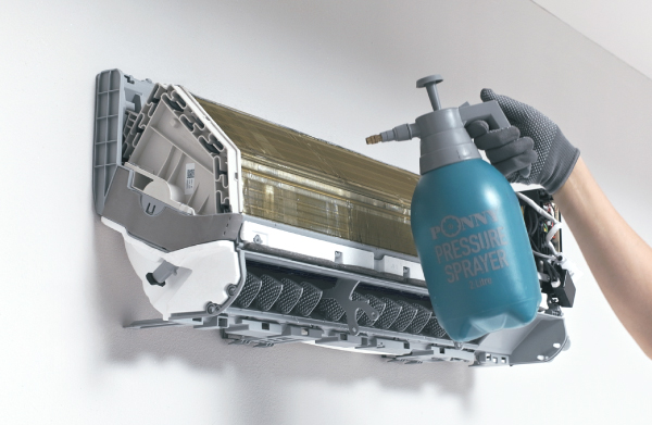 Langkah 4: Chemical Treatment* — servis penjagaan aircond Coway